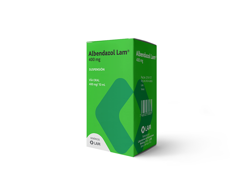Albendazol 10ML Laboratorios LAM
