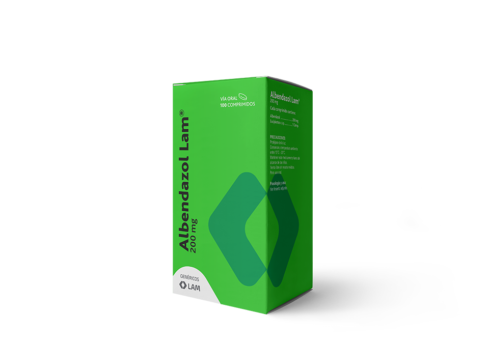 Albendazol 200 Laboratorios LAM