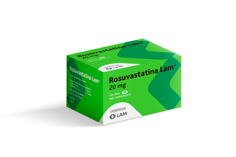 Rosuvastatina 20/100